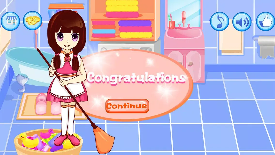 Capturas de tela do Clean Up Room - House Make