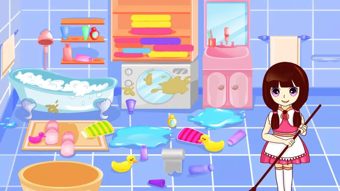 Capturas de tela do Clean Up Room - House Make