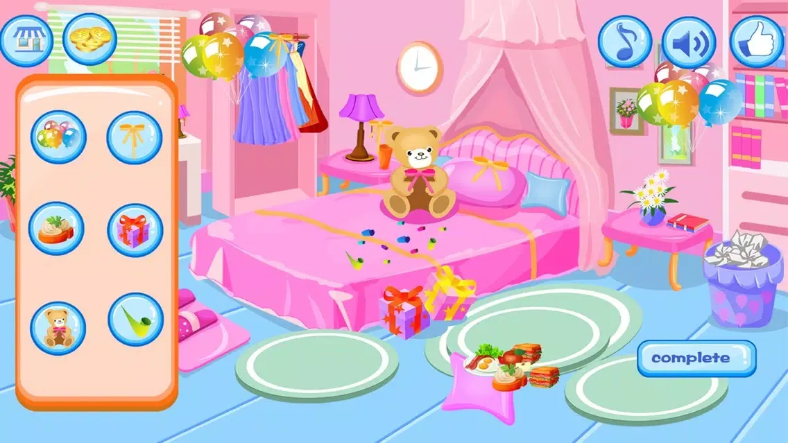 Capturas de tela do Clean Up Room - House Make