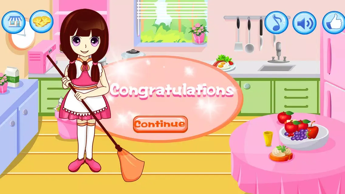 Capturas de tela do Clean Up Room - House Make