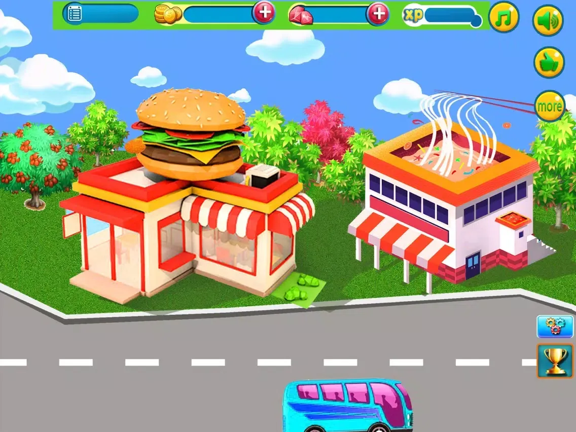 Cooking Happy - Food Salon Girl Games iPad  Ekran Görüntüleri