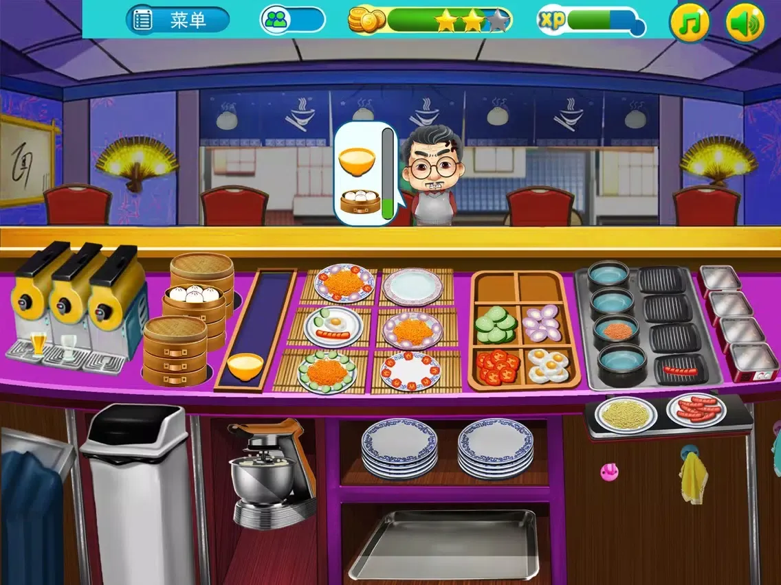 Cooking Happy - Food Salon Girl Games iPad  Ekran Görüntüleri