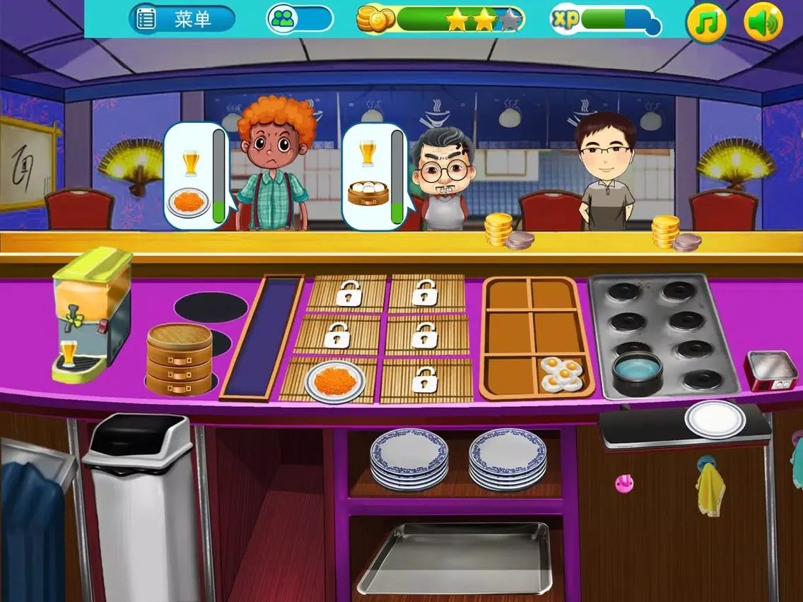 Cooking Happy - Food Salon Girl Games iPad  Ekran Görüntüleri