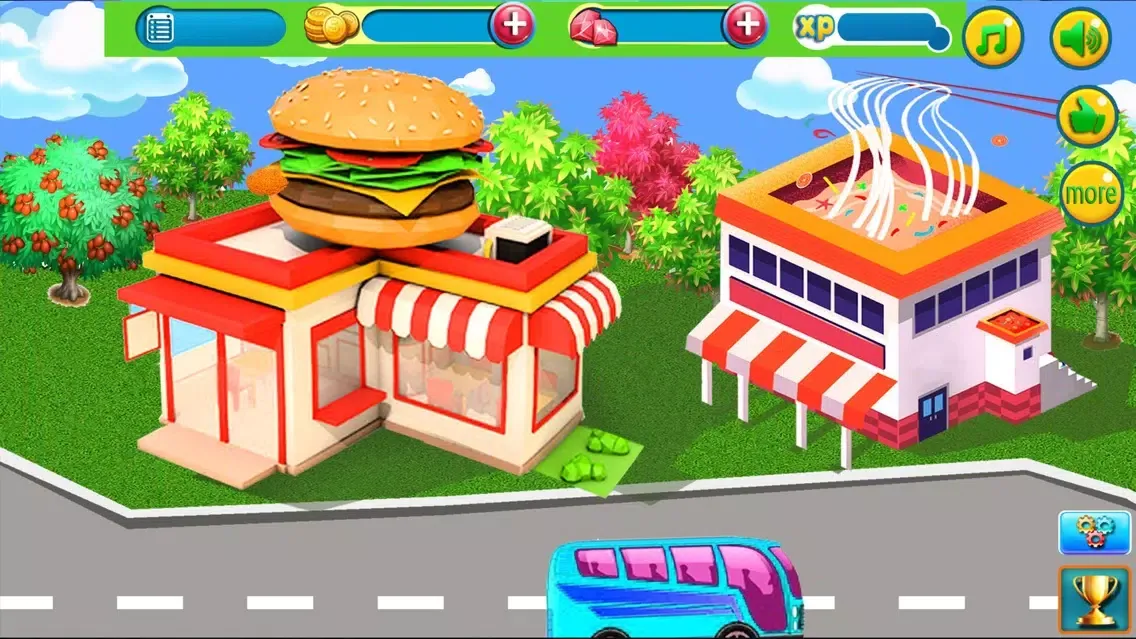Cooking Happy - Food Salon Girl Games Ekran Görüntüleri