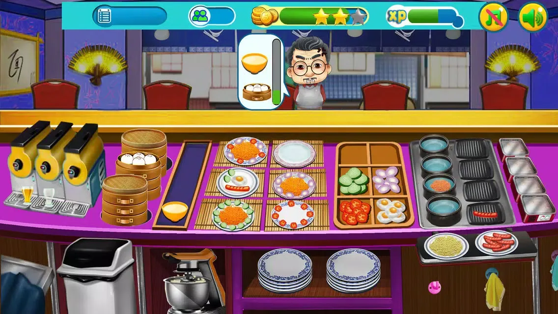 Cooking Happy - Food Salon Girl Games Ekran Görüntüleri