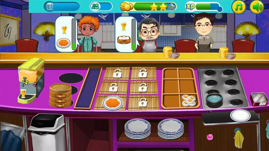 Cooking Happy - Food Salon Girl Games Ekran Görüntüleri