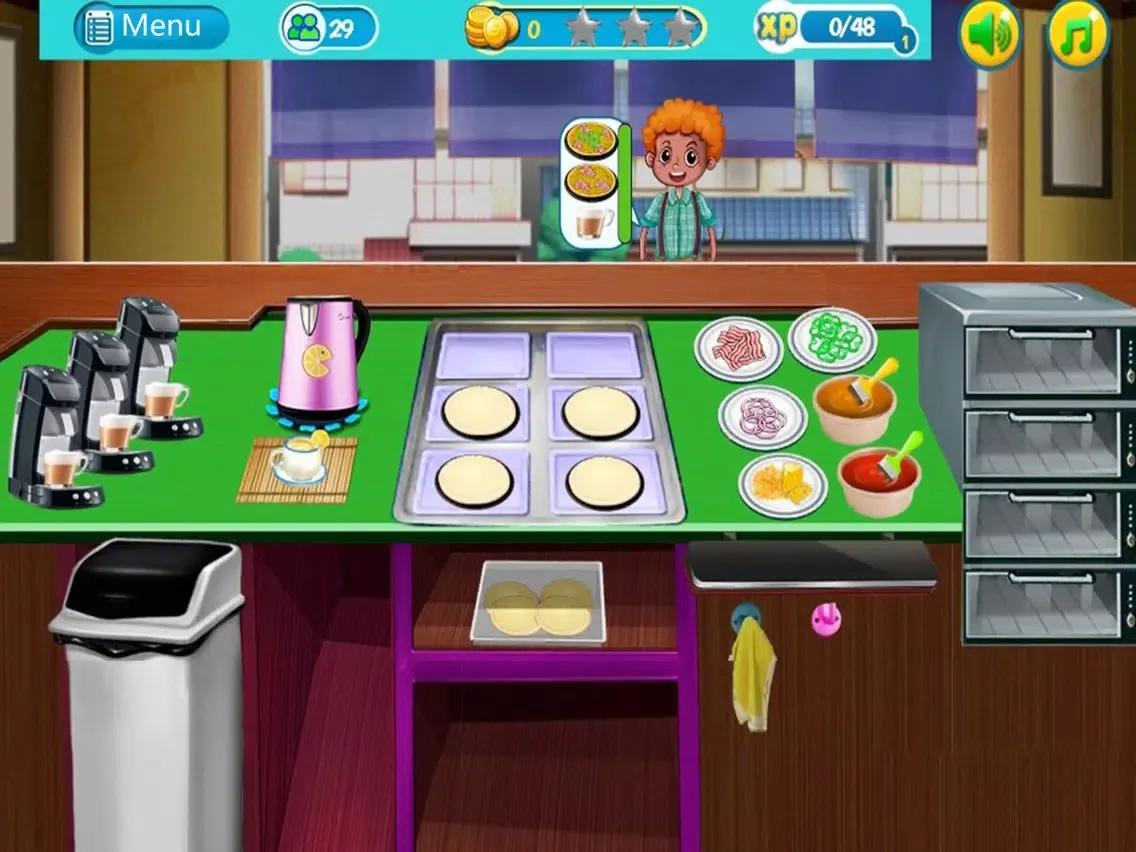 Capturas de tela do My Pizza Shop - Girl Game cooking happy3 iPad 