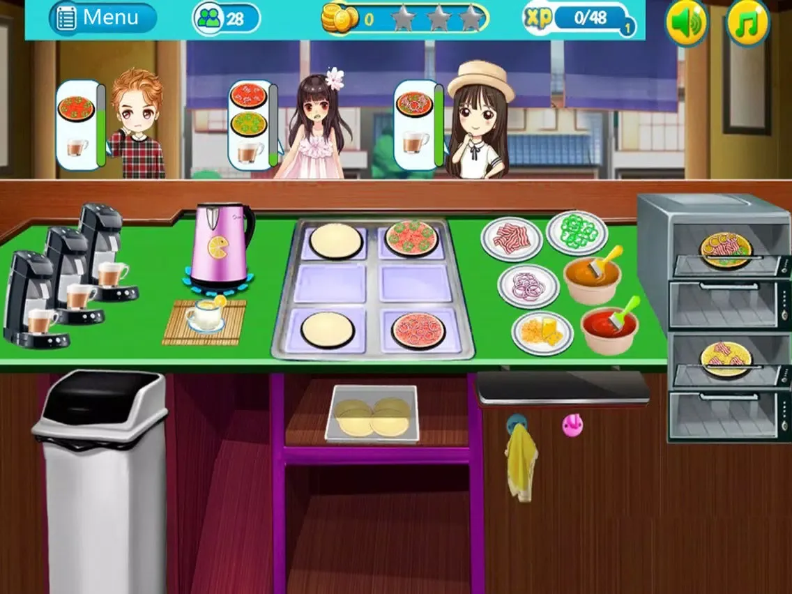 Capturas de tela do My Pizza Shop - Girl Game cooking happy3 iPad 