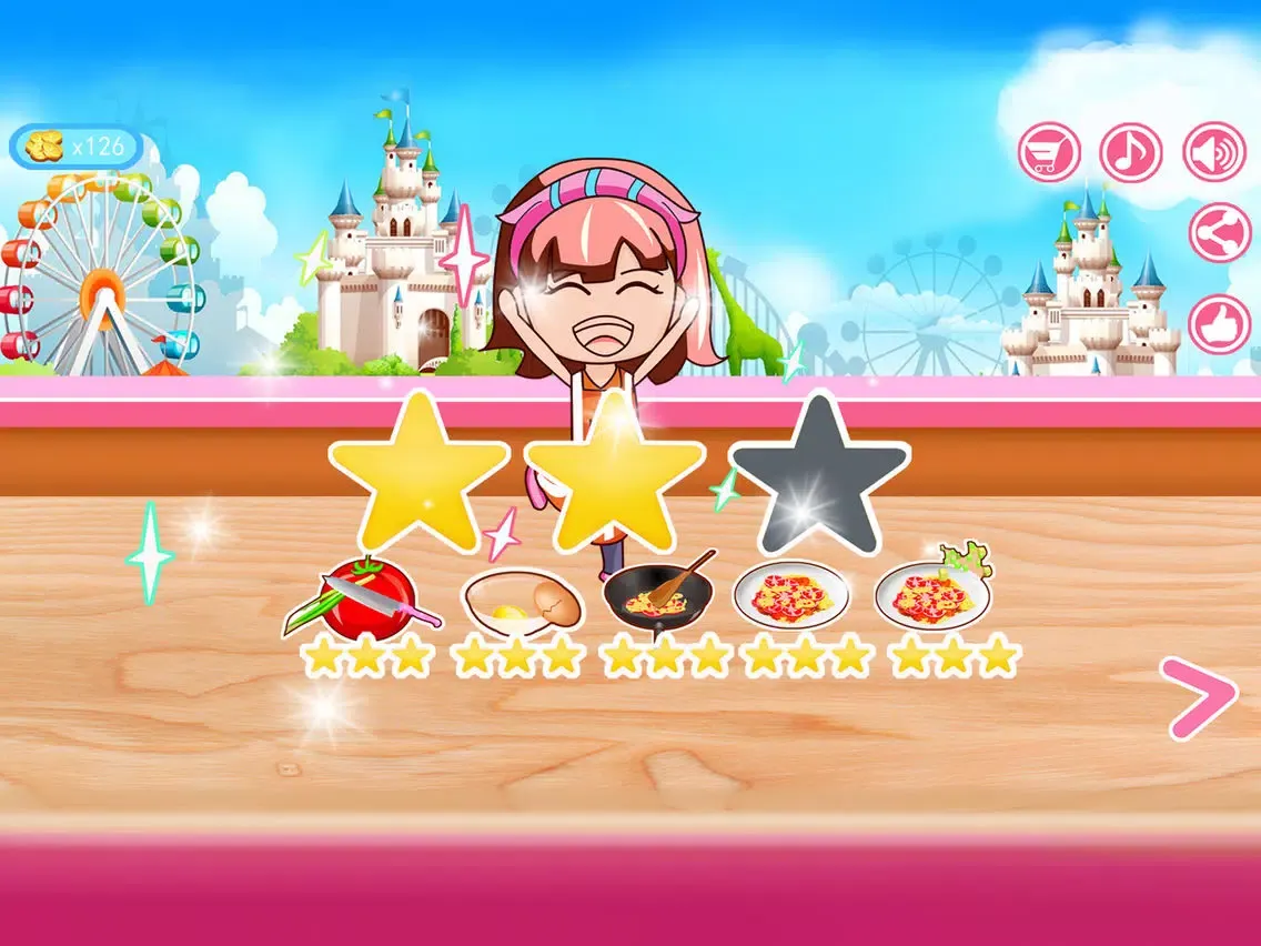 Cooking Party - Food Salon Girl Games iPad 应用截图