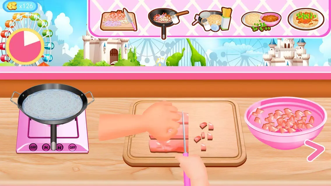 Cooking Party - Food Salon Girl Games应用截图