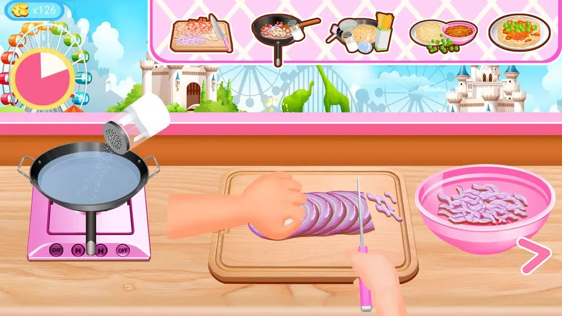 Cooking Party - Food Salon Girl Games应用截图