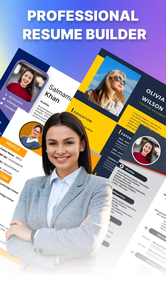 Скриншоты Cv Maker | Resume Builder