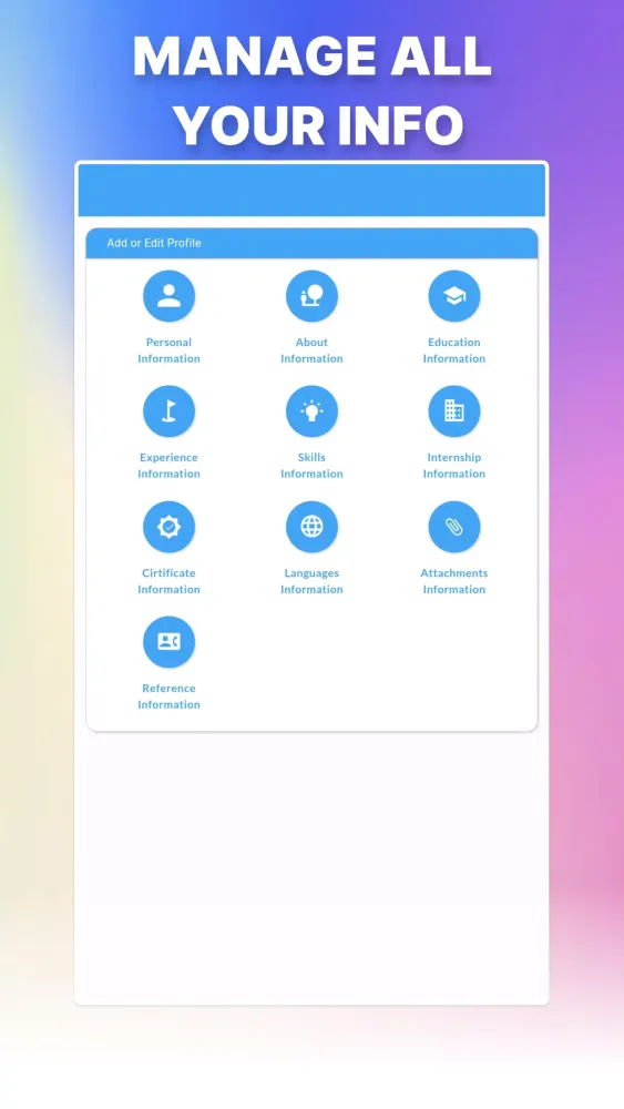 Скриншоты Cv Maker | Resume Builder