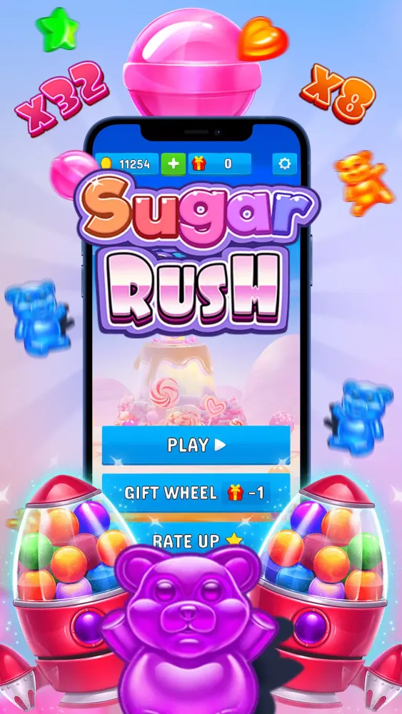 Zrzuty ekranu Sugar Rush Candy Land