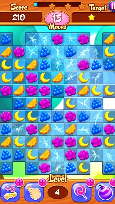 ภาพหน้าจอของ Sweetest Fruit Jelly Quest Saga: Swap Match 3 Puzzle Best Fun Game