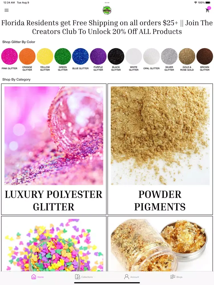 Sugar and Spice Glitter Co. iPad 应用截图