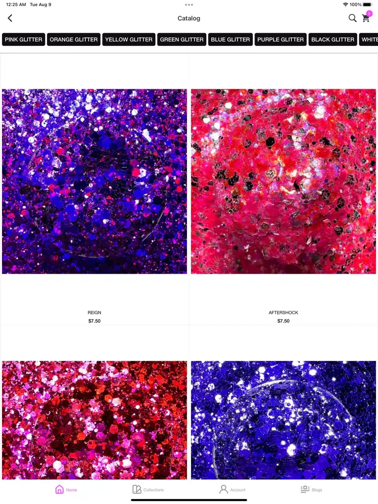 Sugar and Spice Glitter Co. iPad 应用截图