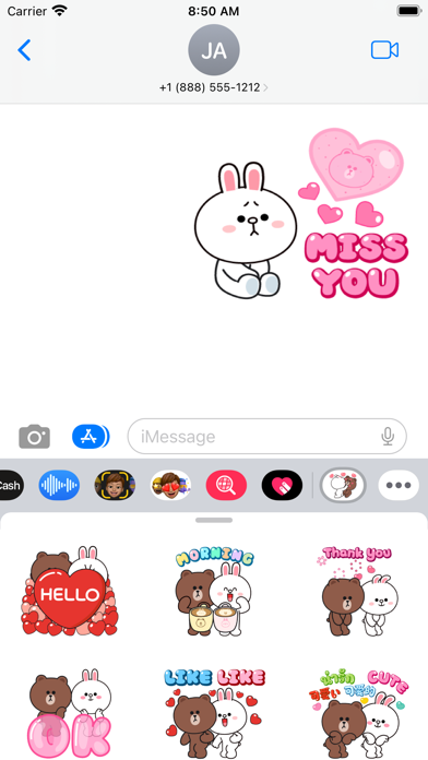 Funny Sugar - Brownie Stickers Ekran Görüntüleri