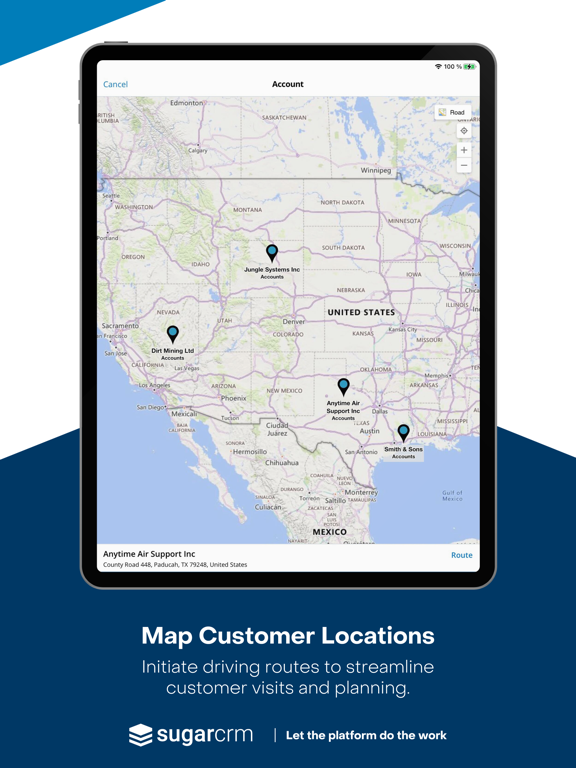 SugarCRM iPad  স্ক্রিনশট