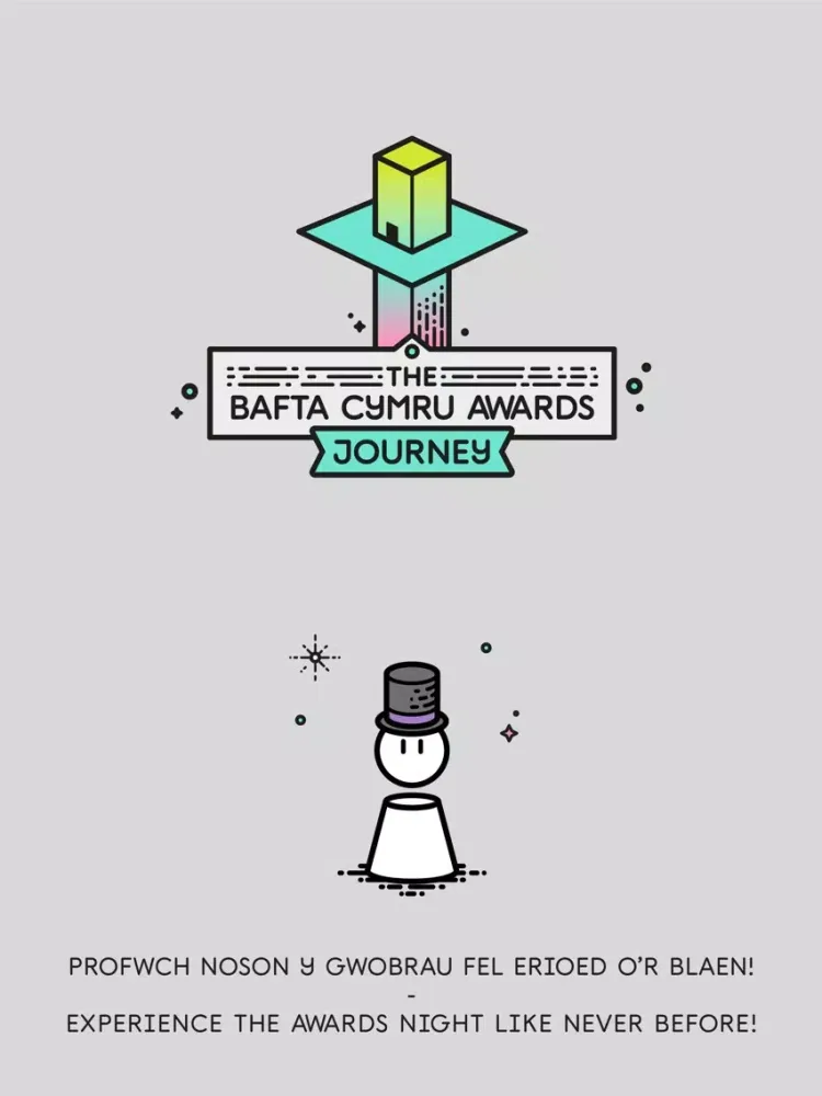 ภาพหน้าจอของ BAFTA Cymru Awards Journey iPad 
