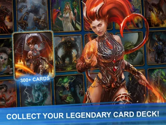 Blood of Titans RPG Card Games iPad  Screenshots