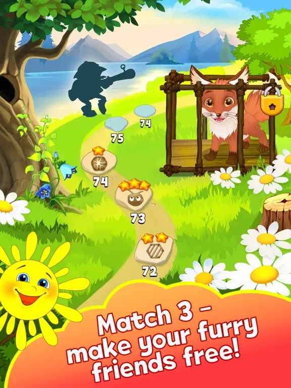 Tangkapan layar Sunny Siesta - free match 3 iPad 