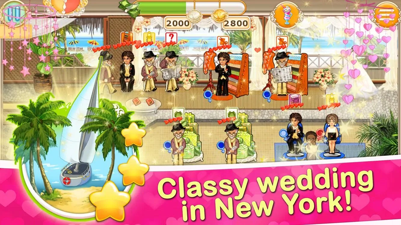 Capturas de tela do Wedding Salon