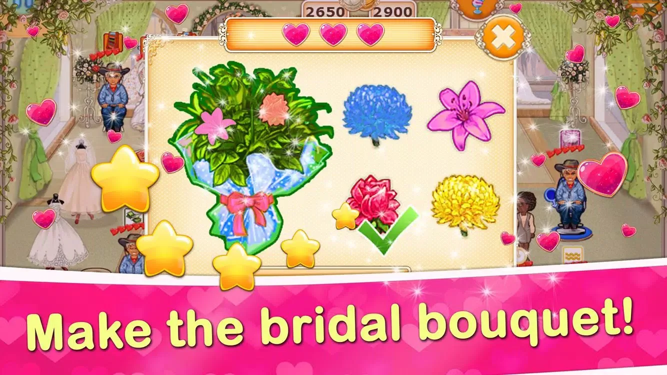 Capturas de tela do Wedding Salon