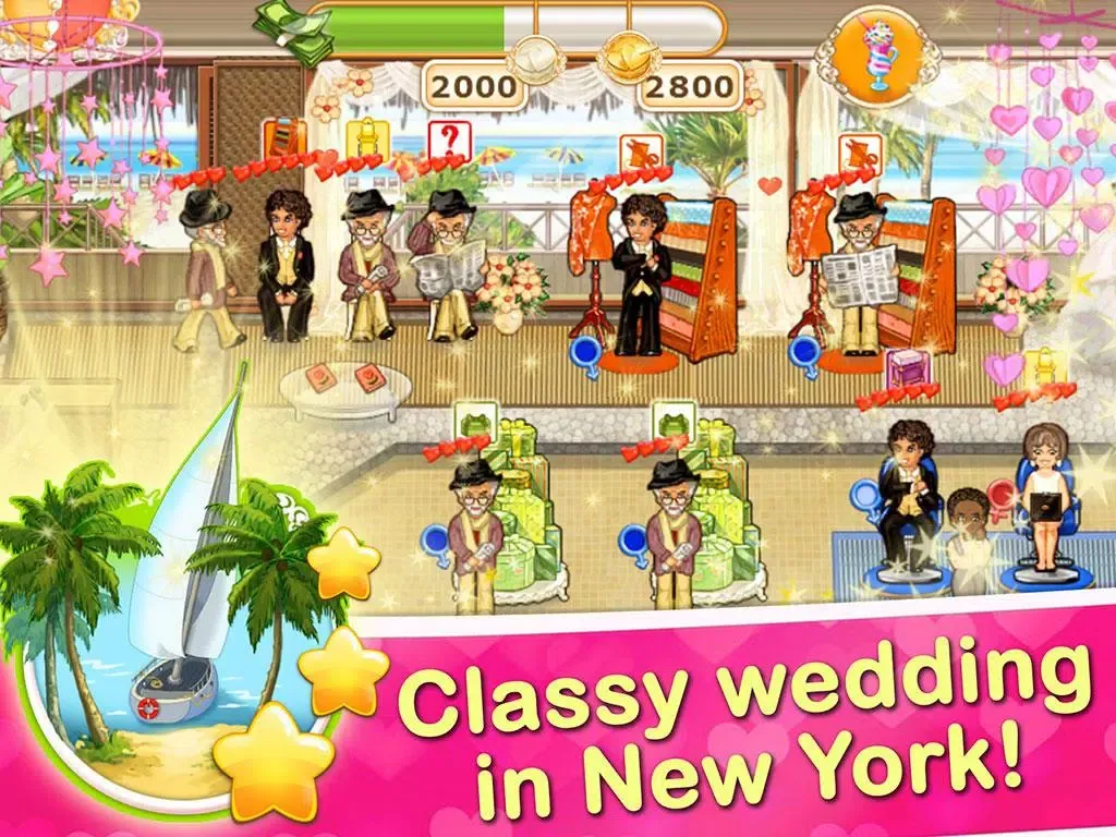 Capturas de tela do Wedding Salon
