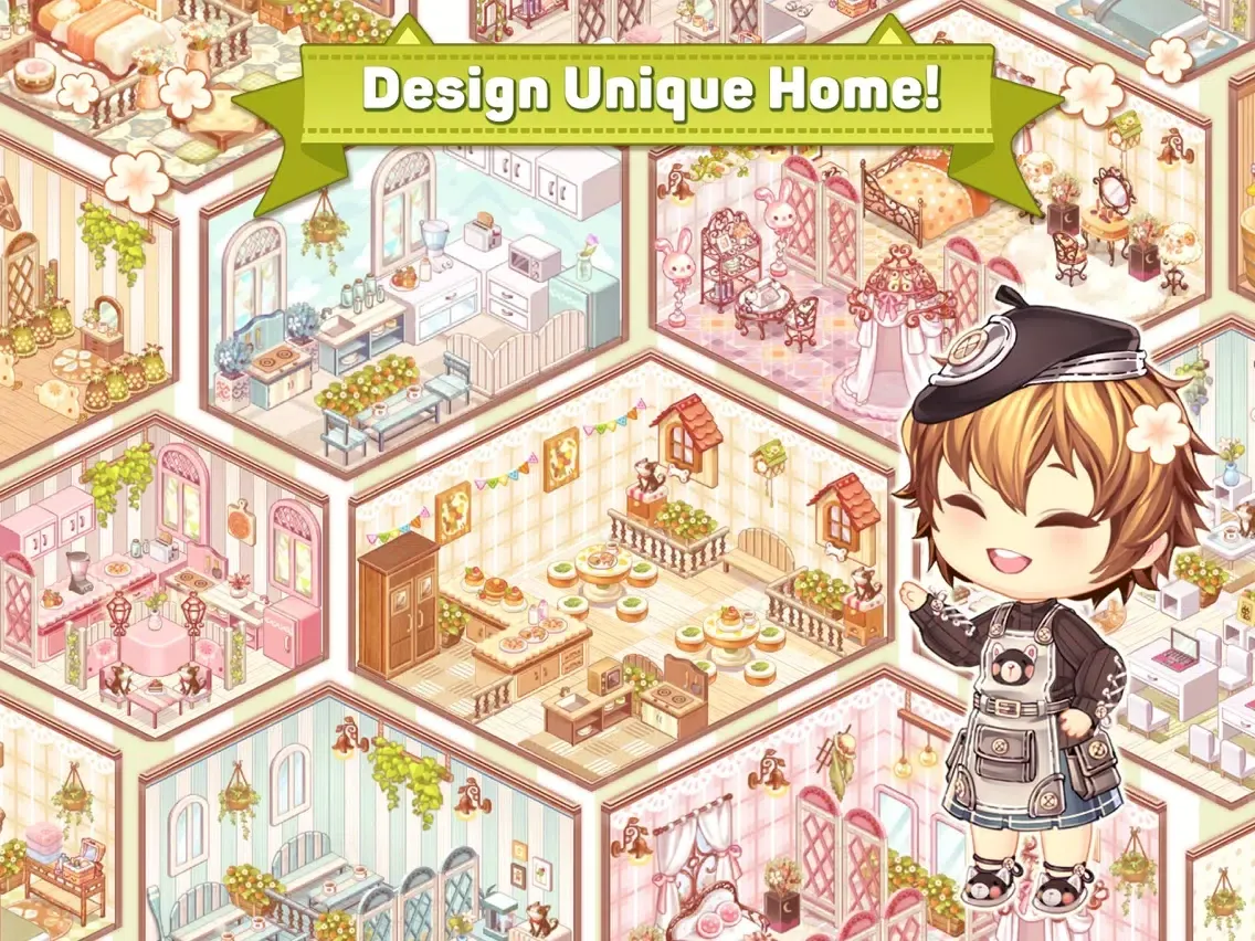 Kawaii Home Design iPad  سکرین شاٹس