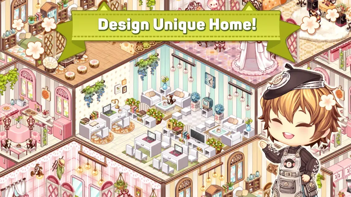 Kawaii Home Design سکرین شاٹس