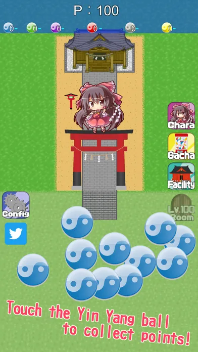 Capturas de pantalla de Hakurei Prosperity Story