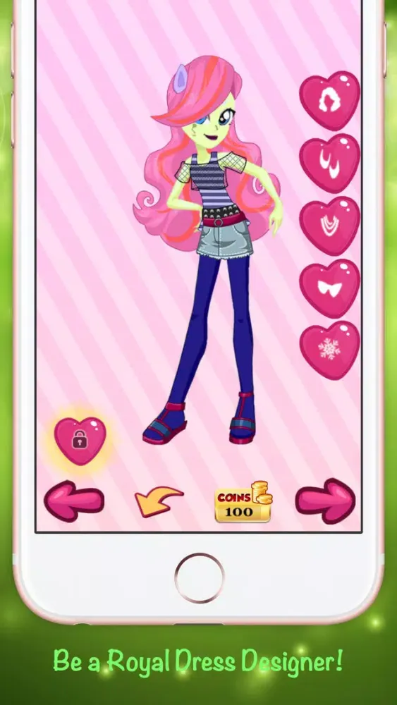 Capturas de tela do Princess Amino Manga Dress Up Maker prom mother