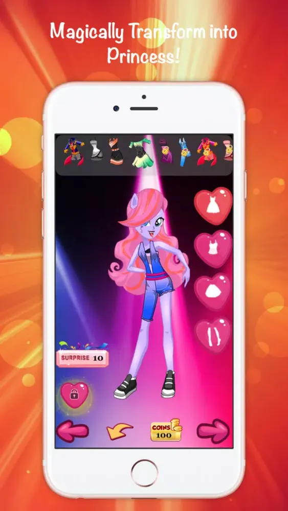 Capturas de tela do Princess Amino Manga Dress Up Maker prom mother