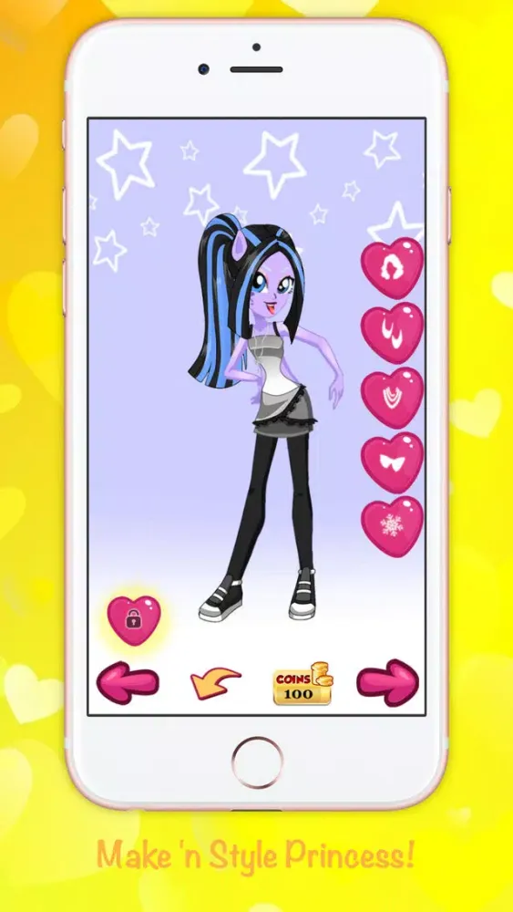 Capturas de tela do Princess Amino Manga Dress Up Maker prom mother