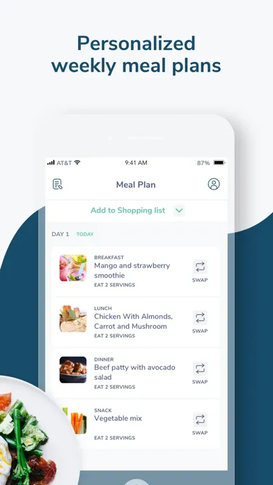Capturas de pantalla de Biocanic - Precision Eating