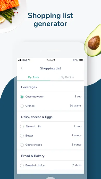 Capturas de pantalla de Biocanic - Precision Eating