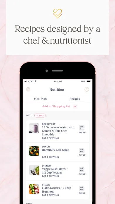 Screenshot di The Serena Loves App