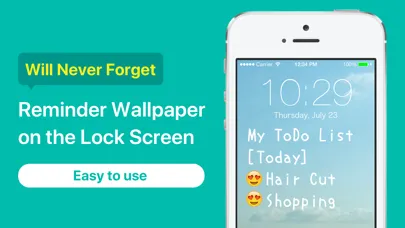 Reminder Wallpaper Editor سکرین شاٹس