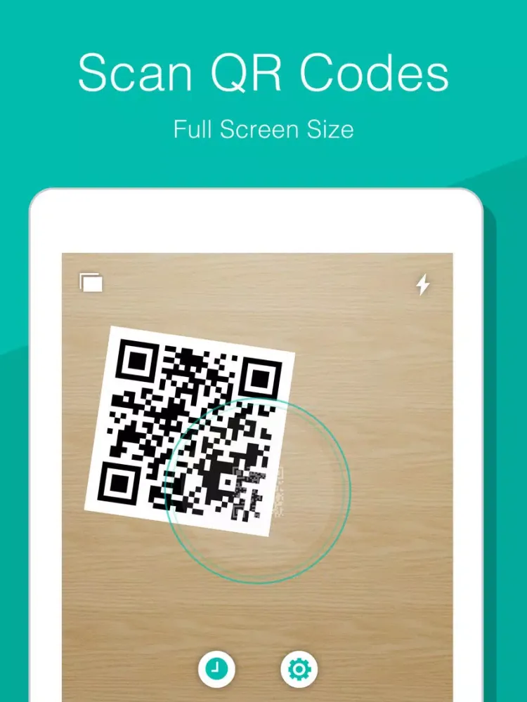QR Code Reader - Simple & Easy QR Reader iPad  Ekran Görüntüleri