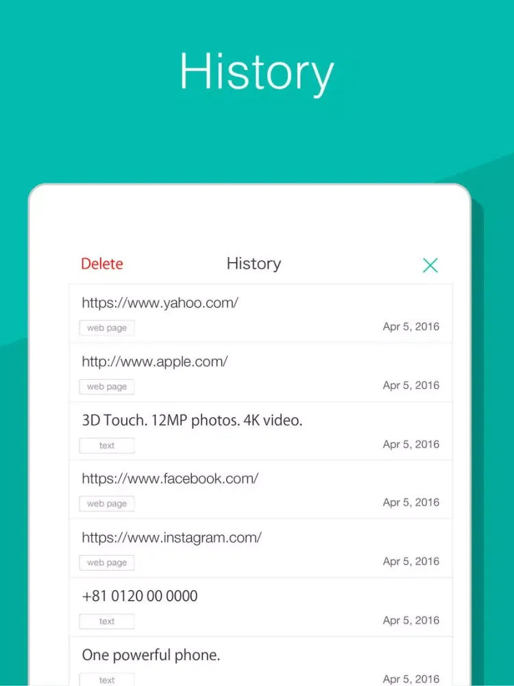 QR Code Reader - Simple & Easy QR Reader iPad  Ekran Görüntüleri