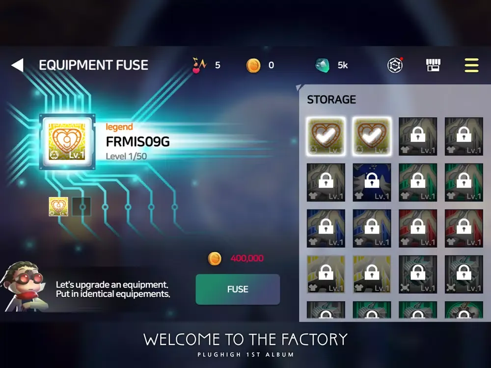 Welcome To the Factory(WTF) iPad  스크린샷