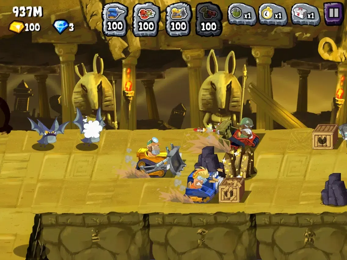 ภาพหน้าจอของ Danger Mine - Quest for Loot iPad 