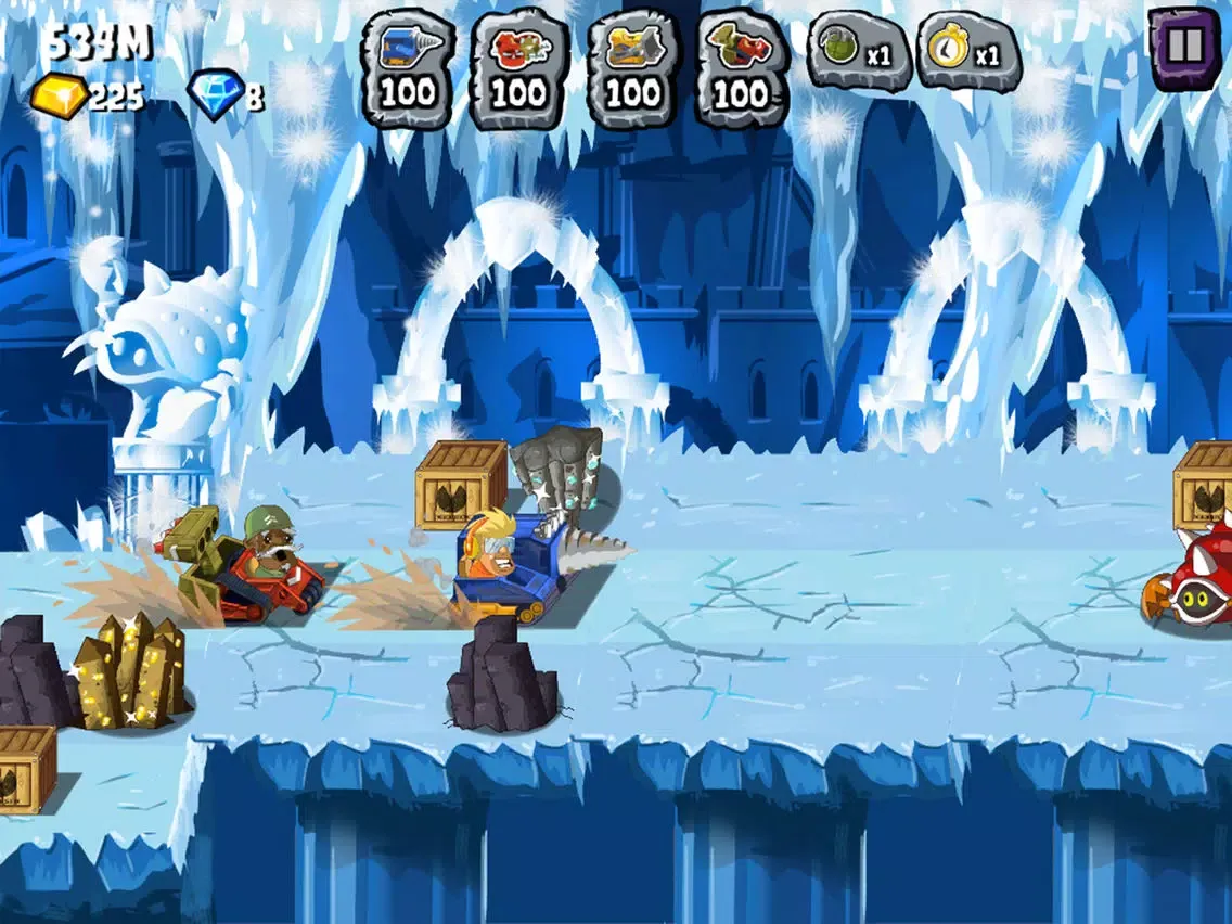 ภาพหน้าจอของ Danger Mine - Quest for Loot iPad 