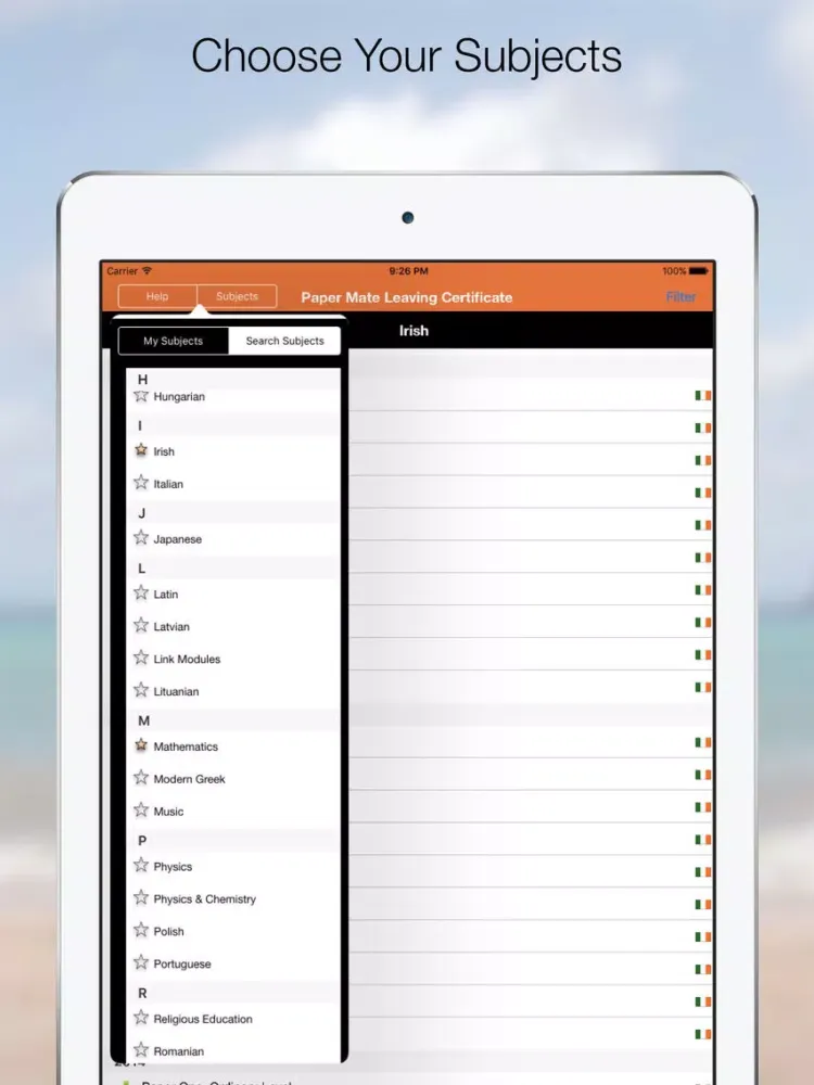 Paper Mate Leaving Certificate Edition iPad  스크린샷