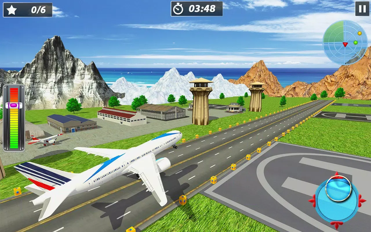 Tangkapan layar Real Airplane Flight Simulator