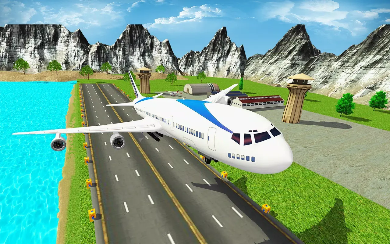 Tangkapan layar Real Airplane Flight Simulator