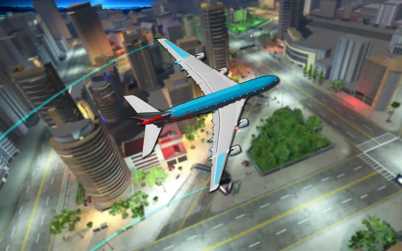 Tangkapan layar Real Airplane Flight Simulator