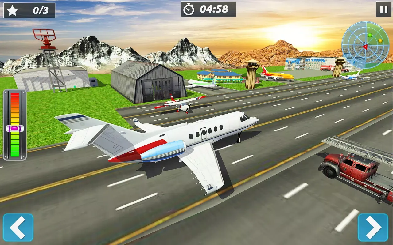 Tangkapan layar Real Airplane Flight Simulator