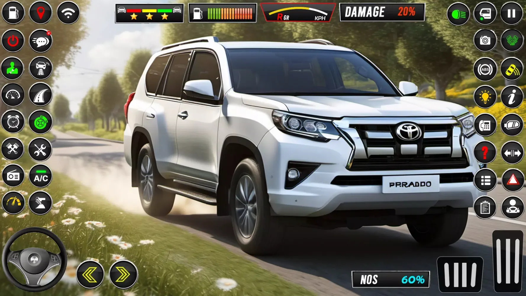 Prado Car Driving Screenshots